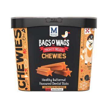 Лакомство Montego Bags O&rsquo; Wags Chewies Healthy Dental Sticks, 500 гр 00000010221 снимка