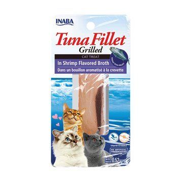 Лакомство Ciao Cat Treats Grilled Tuna Fillet in Shrimp Flavoured Broth - 15 гр 00000010169 снимка