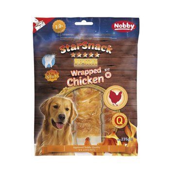 Лакомство Nobby StarSnack Barbecue Wrapped Chicken - 235 гр (50445) 00000000907 снимка
