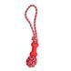 Въже Pet Nova with rubber bone - 40 cm, Red 00000007121 снимка 1