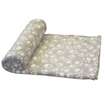 Одеяло Nobby Fleece Plaid "EMMI" Classic Beige, 75x100 cm 00000001515 снимка