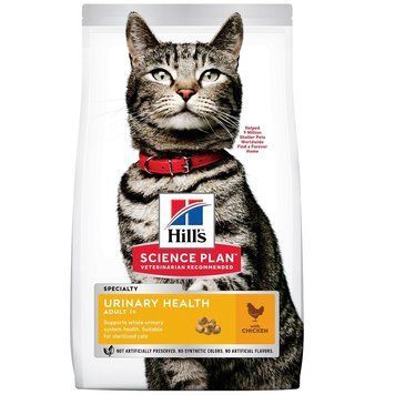 Сухой корм Hill's Science Plan Feline Adult Urinary Health, 300 гр 00000003689 фото