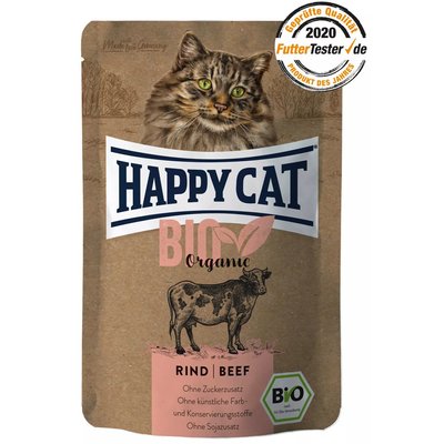 Храна Happy Cat Organic Beef - 85 гр 00000000220 снимка