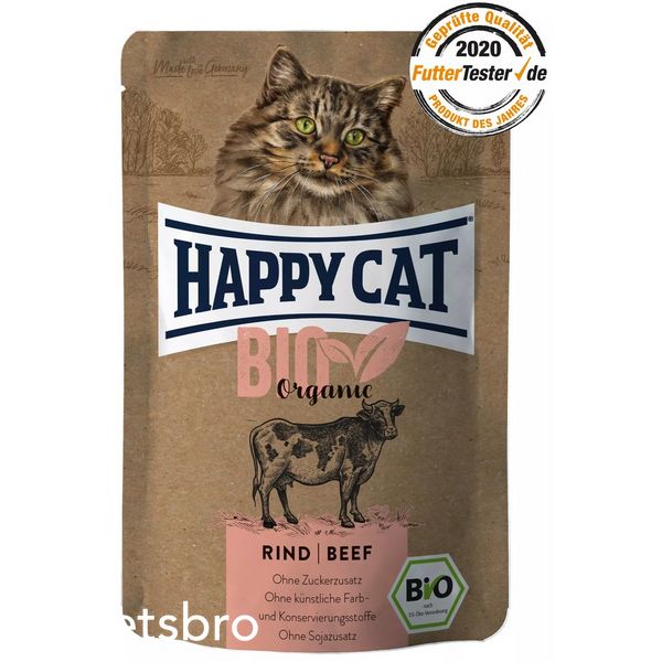 Храна Happy Cat Organic Beef - 85 гр 00000000220 снимка