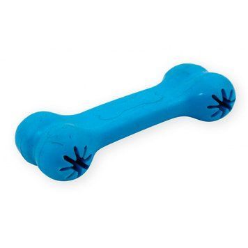 Играчка Pet Nova rubber bone - 11 cm, Blue 00000007077 снимка