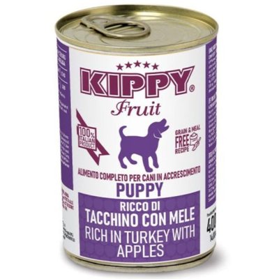 Мокра храна Kippy Puppy Fruit Turkey&Apples - 400 гр 00000005701 снимка