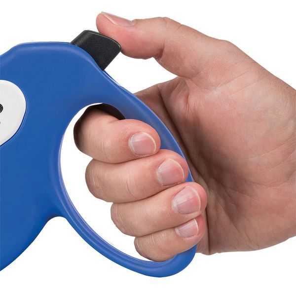 Поводок-рулетка Ferplast Amigo Tape Blue-White, L 00000004932 фото