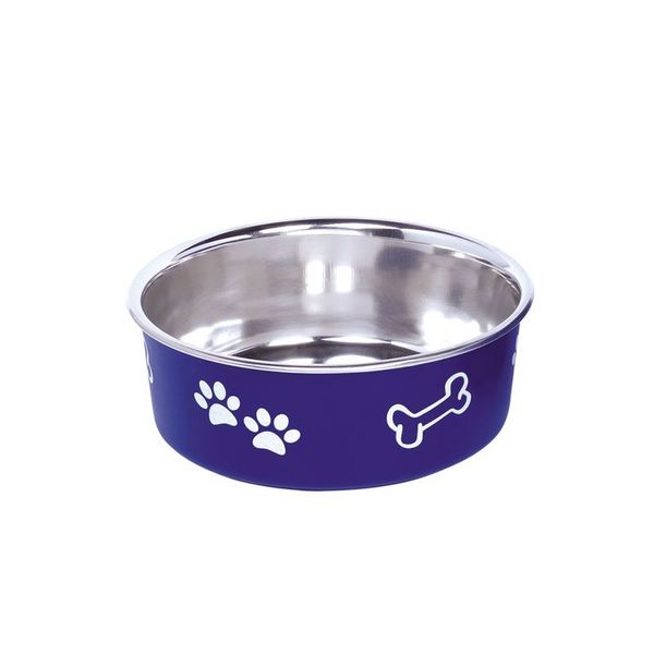 Купа Nobby "Fusion" stainless steel bowl Blue, 500 мл 00000002815 снимка