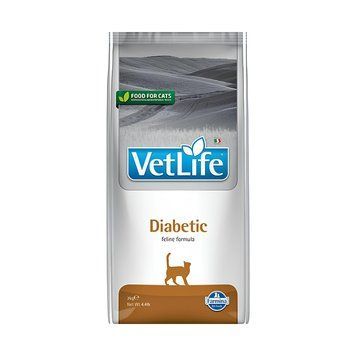 Суха храна Farmina Vet Life Natural Diet Cat Diabetic, 2 кг 00000009314 снимка