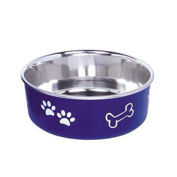 Купа Nobby "Fusion" stainless steel bowl Blue, 940 мл 00000002814 снимка