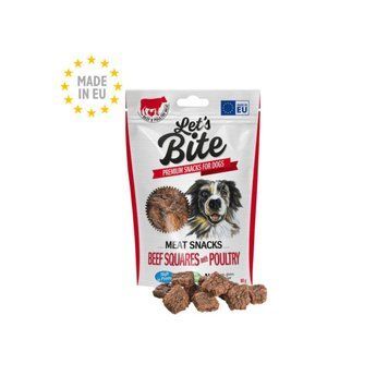 Лакомство Bite Meat Snacks Beef Squares with Poultry - 80 гр 00000005128 снимка