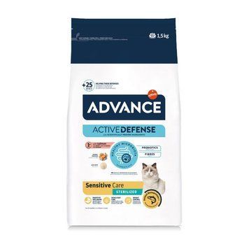 Сухой Корм Advance Cat Sterilized Sensitive salmon, 1,5 кг 00000006292 фото