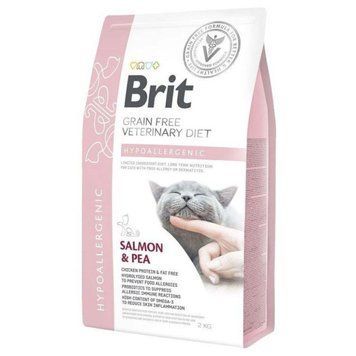 Сухой корм Brit Veterinary DIets Hypoallergenic, 2 кг 00000005299 фото