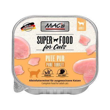 Паштет MAC's Cat Pure Turkey - 85 гр 00000007904 фото