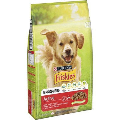 Суха храна Purina Friskies Active Beef - 10 кг 00000003461 снимка