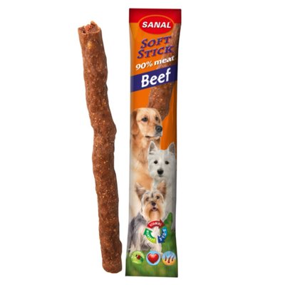 Лакомство Sanal Dog Soft Sticks Beef - 12 гр (SD2900) 00000001003 снимка