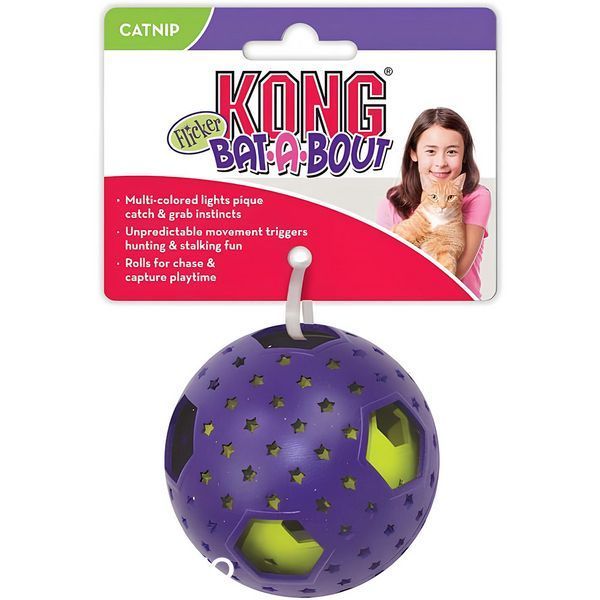 Играчка Kong Bat-a-Bout Flicker Disco 00000009793 снимка