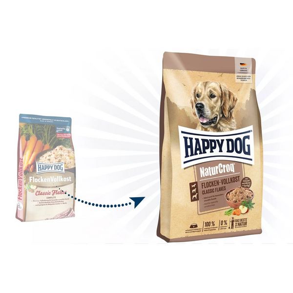 Храна Happy Dog NaturCroq Classic Flakes, 10 кг 00000000312 снимка