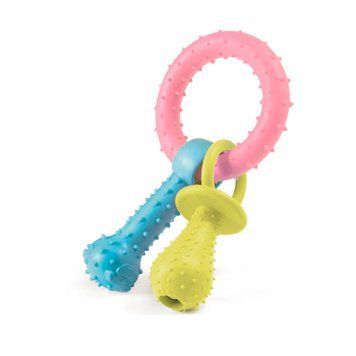 Играчка Record Rubber Rattle - 15,3 cm, Pink 00000007323 снимка