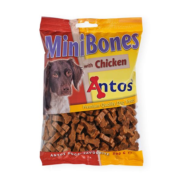 Лакомство Antos Dog Mini Bones Chicken - 200 гр 00000008204 снимка