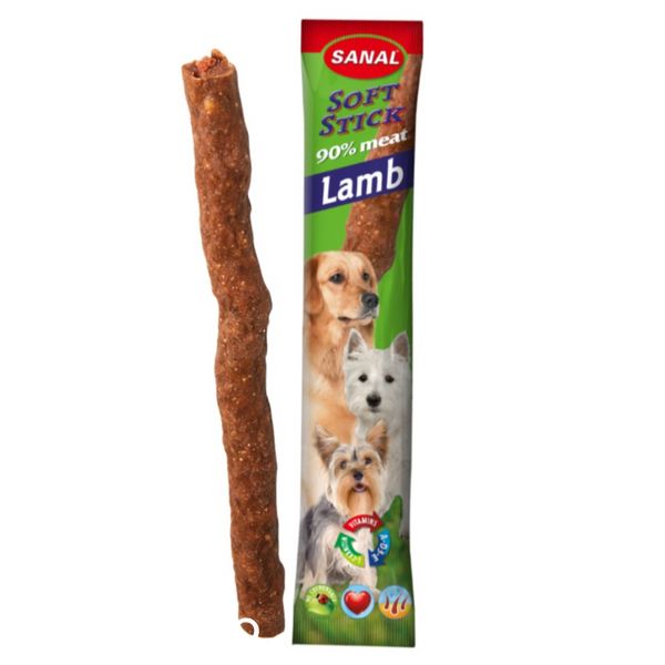 Лакомство Sanal Dog Soft Stick Lamb - 12 гр (SD2910) 00000001001 снимка