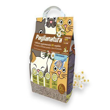 Наполнитель для туалета Paglianatura - 2,4 кг 00000010062 фото