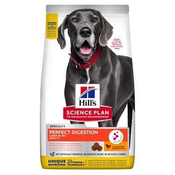 Сухой корм Hill's Science Plan Canine Adult Perfect Digestion Large Breed - 14 кг 00000003620 фото