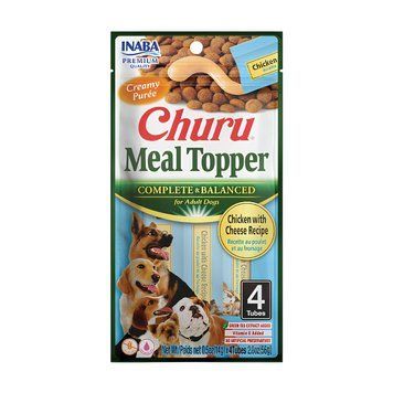 Лакомство Ciao Churu Dog Meal Topper Chicken with Cheese Recipe 4x14 гр 00000010180 снимка