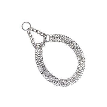 Ошейник Nobby Chains choker, three rows - Chrome, M 00000001910 фото