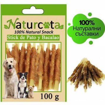 Лакомство Naturcota Salted Fish with Duck and Cod - 100 гр 00000005797 снимка