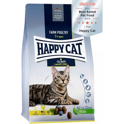 Храна Happy Cat Culinary Adult Farm Poultry, 300 гр 00000000184 снимка
