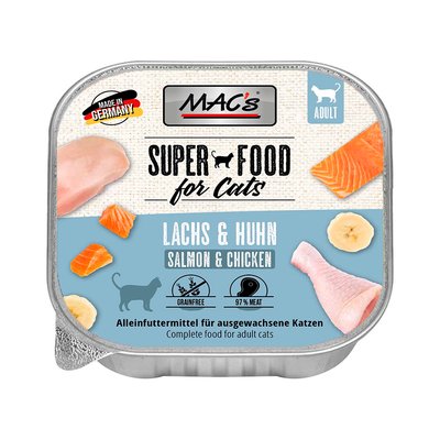 Пастет MAC's Cat Salmon&Chicken - 85 гр 00000007905 снимка