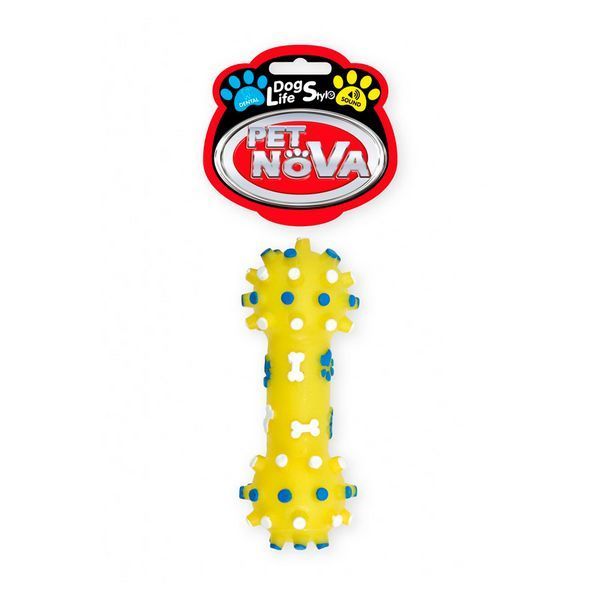 Играчка Pet Nova rubber bone - 12 cm 00000007079 снимка