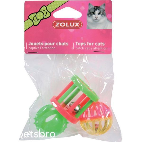 Комплект играчки Zolux 3 Multi-Shaped - 3 бр 00000006186 снимка