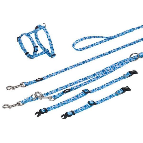 Ошейник Nobby Collar "Camouflage" - M, Light blue 00000001587 фото