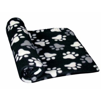Одеяло Nobby Fleece Plaid "PIPPA" Classic Black, 70x100 cm 00000001521 снимка