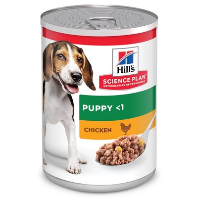 Мокра храна Hill's Science Plan Canine Puppy Chicken - 370 гр 00000003580 снимка