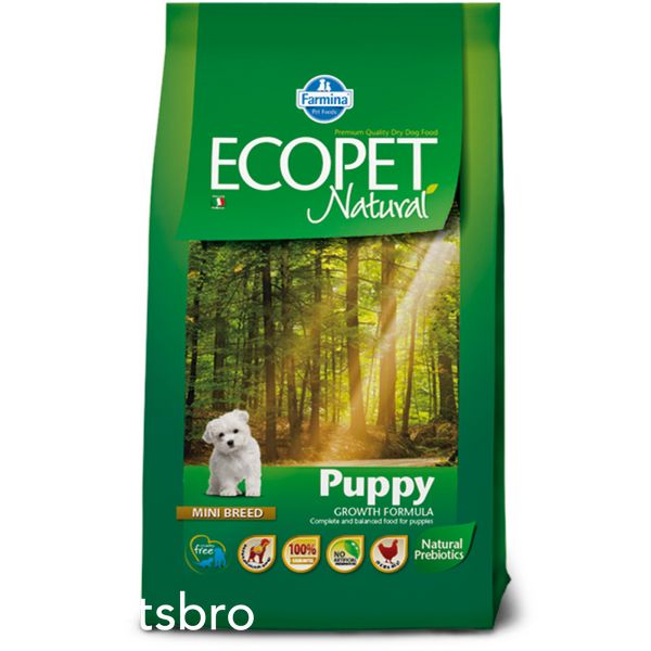 Суха храна Farmina Dog Ecopet Natural Puppy Mini - 2,5 кг 00000005844 снимка