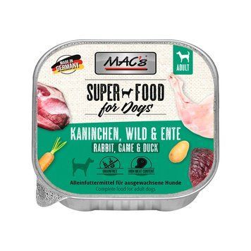 Пастет MAC's Dog Rabbit, Venison&Duck - 150 гр 00000007912 снимка