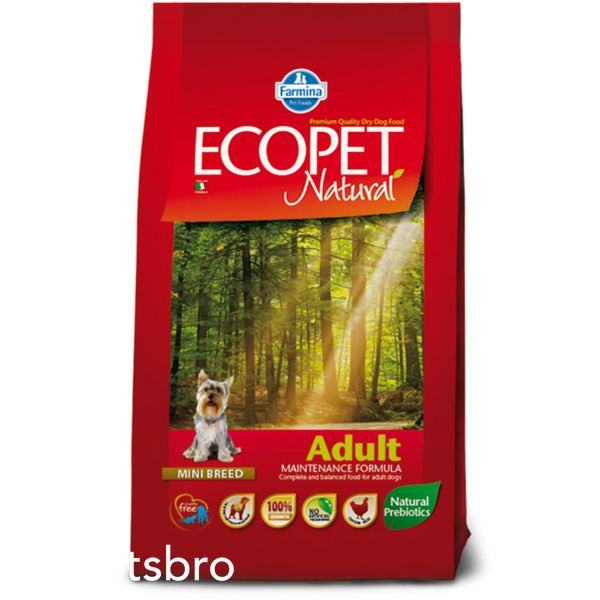 Суха храна Farmina Dog Ecopet Natural Adult Mini - 2,5 кг 00000005840 снимка