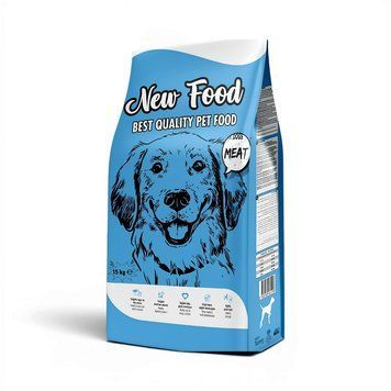Суха храна New Food Adult Dog with Beef - 15 кг 00000010250 снимка