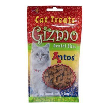 Лакомство Antos Cat Gizmo Dental Bites - 50 гр 00000008129 фото