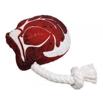 Играчка Nobby Plush steak with rope 00000001218 снимка