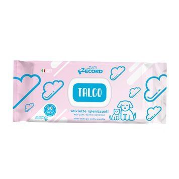 Мокри кърпички Record wet wipes Talc - 80 бр 00000006373 снимка