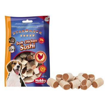 Лакомство Nobby StarSnack Soft Chicken Sushi - 70 гр (70067) 00000000959 снимка