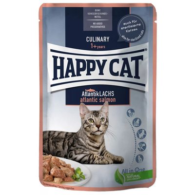 Храна Happy Cat MIS Culinary Atlantic Salmon - 85 гр 00000000210 снимка