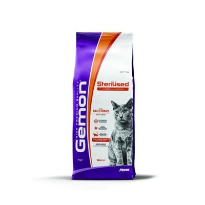 Суха храна Gemon Sterilized Cat with Turkey - 7 кг 00000004195 снимка