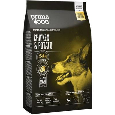 Суха храна Prima Dog Adult Small Breeds Chicken & Potato - 1,5 кг 00000003345 снимка