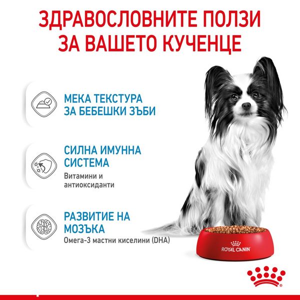 Храна Royal Canin SHN X-Small Puppy Pouch , 12x85 гр 00000002762 снимка