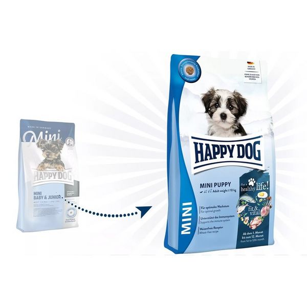 Храна Happy Dog Mini Baby & Junior, 4 кг 00000000298 снимка